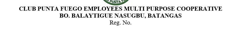 CLUB PUNTA FUEGO EMPLOYEES ' ; MULTI-PURPOSE