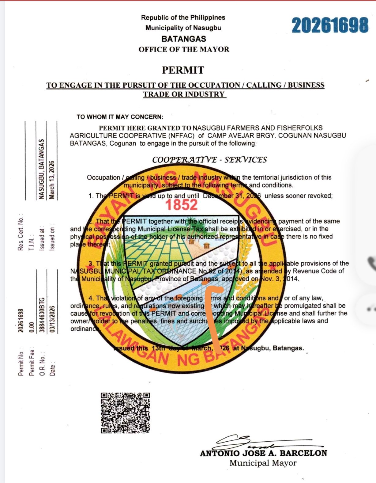 Business permit