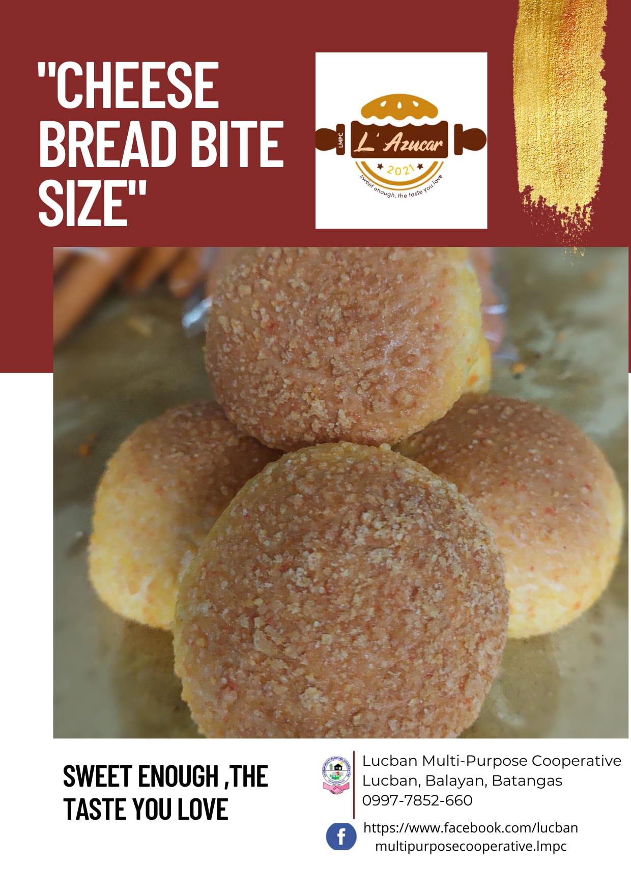 cheese bread bite size