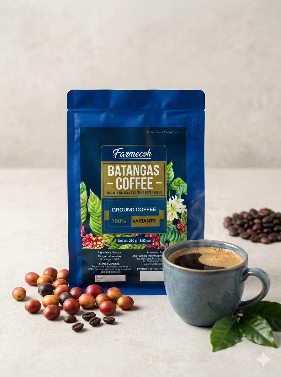 Farmecoh Batangas Ground Coffee 125g