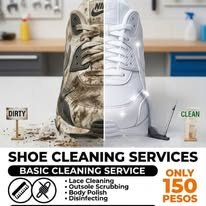 Premium shoe cleaning service